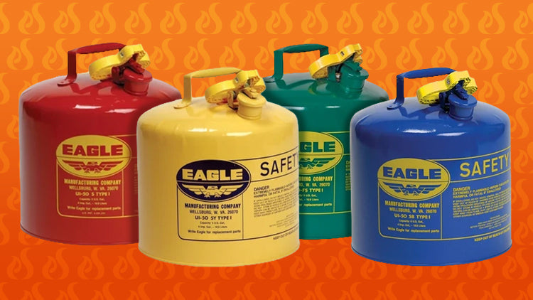 Safety Can Color Guide: What Do the Different Colors Mean?
