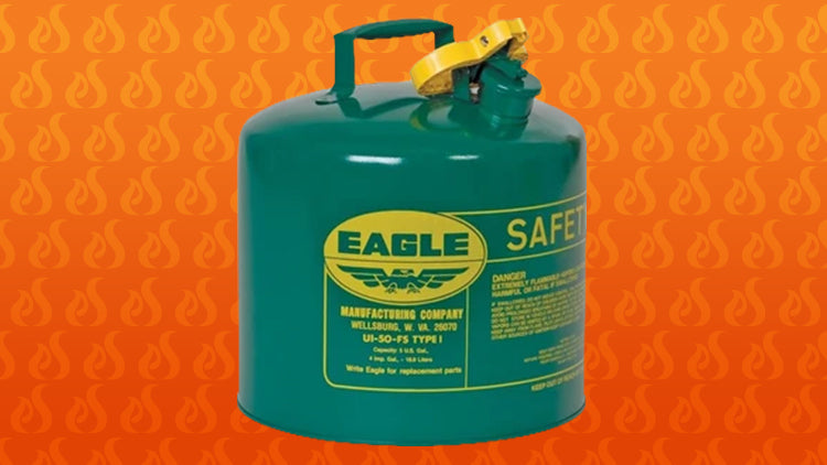 Type I vs. Type II Safety Cans: What's the Difference?