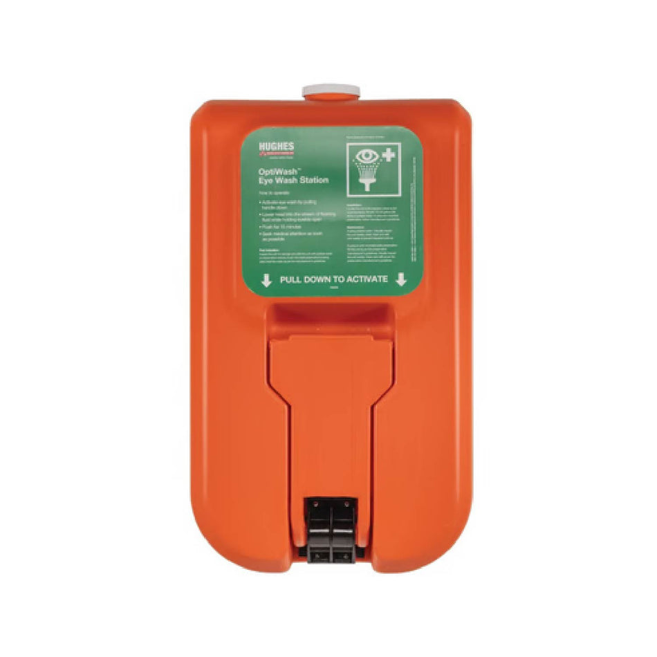 Hughes Portable Self-Contained Eye Wash Station, Gravity-Fed