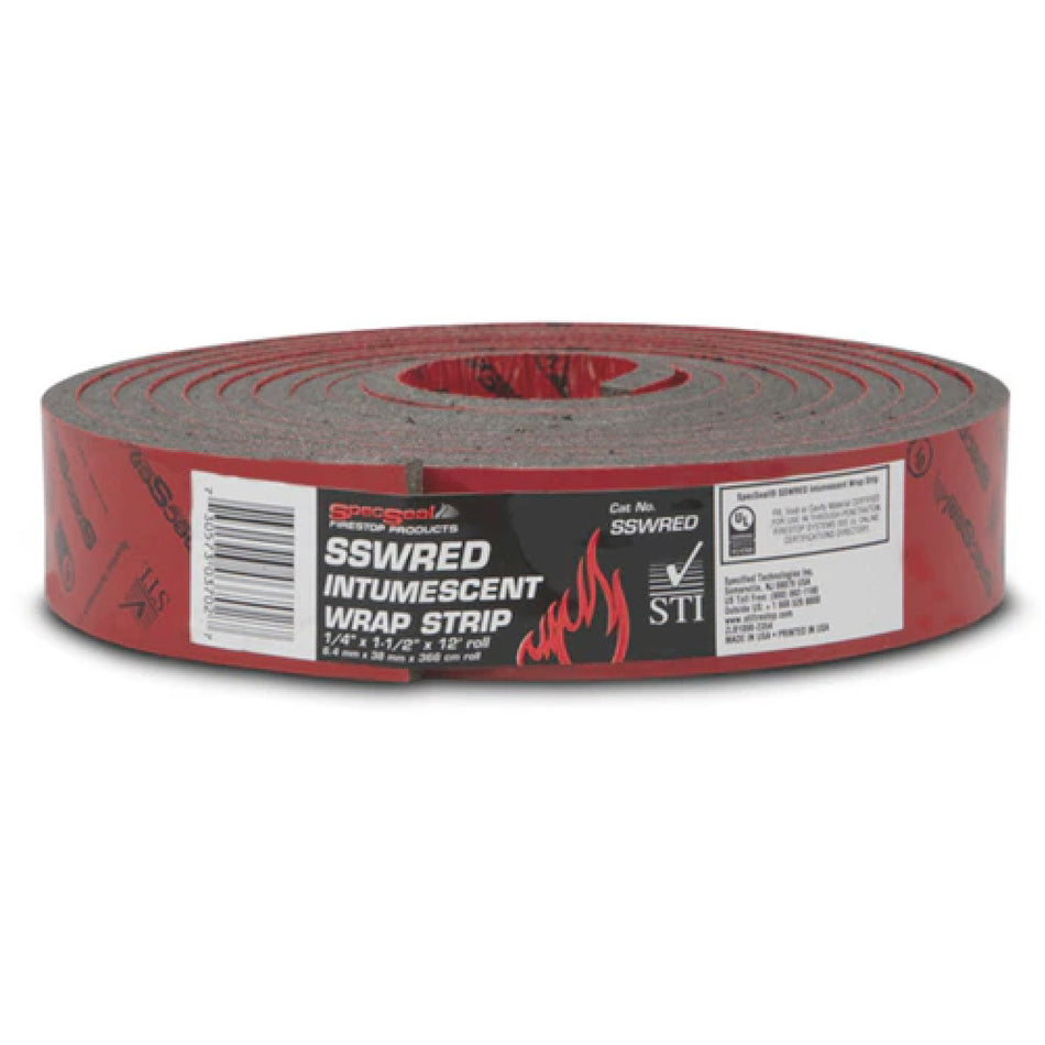 STI Red Intumescent Wrap Strip
