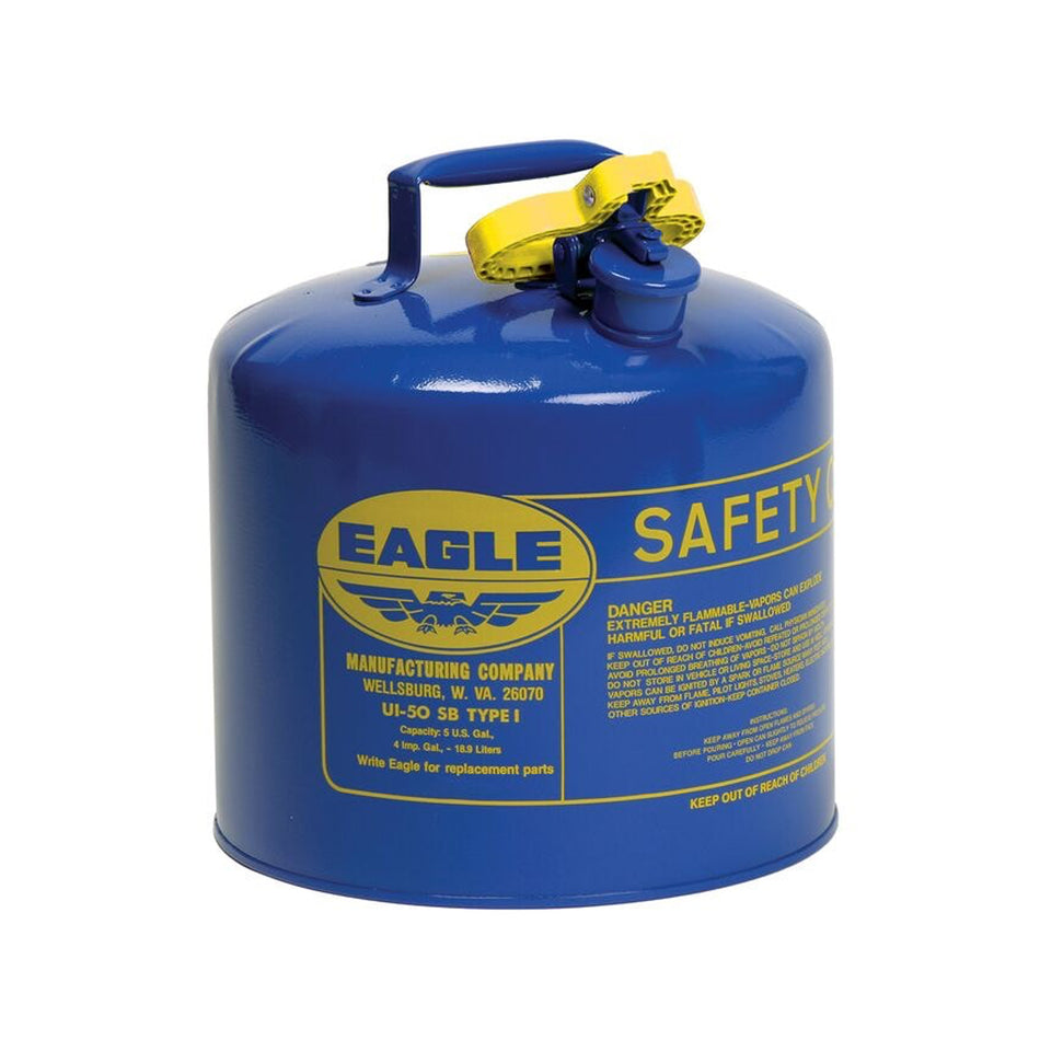 Eagle® Manufacturing Type I Safety Can, Galvanized Steel - Kerosene