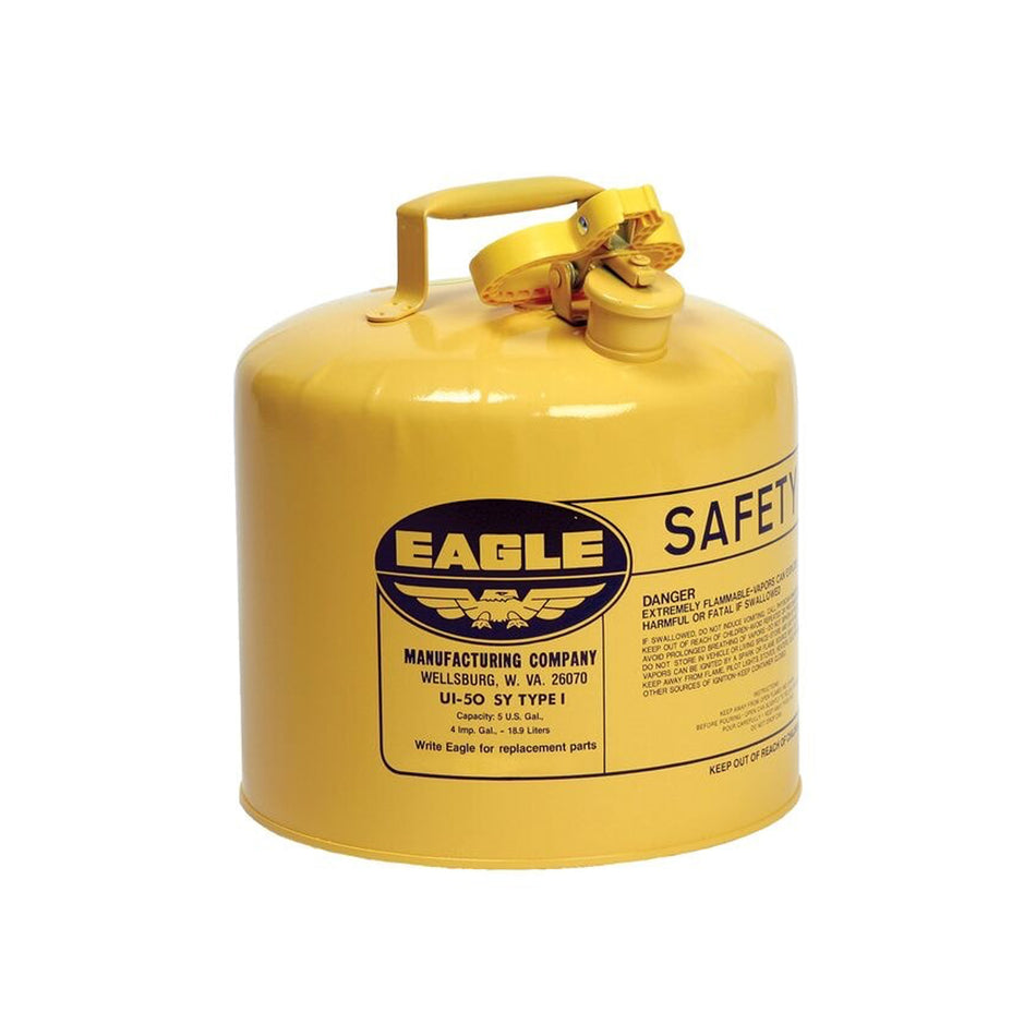 Eagle® Manufacturing Type I Safety Can, Galvanized Steel - Diesel