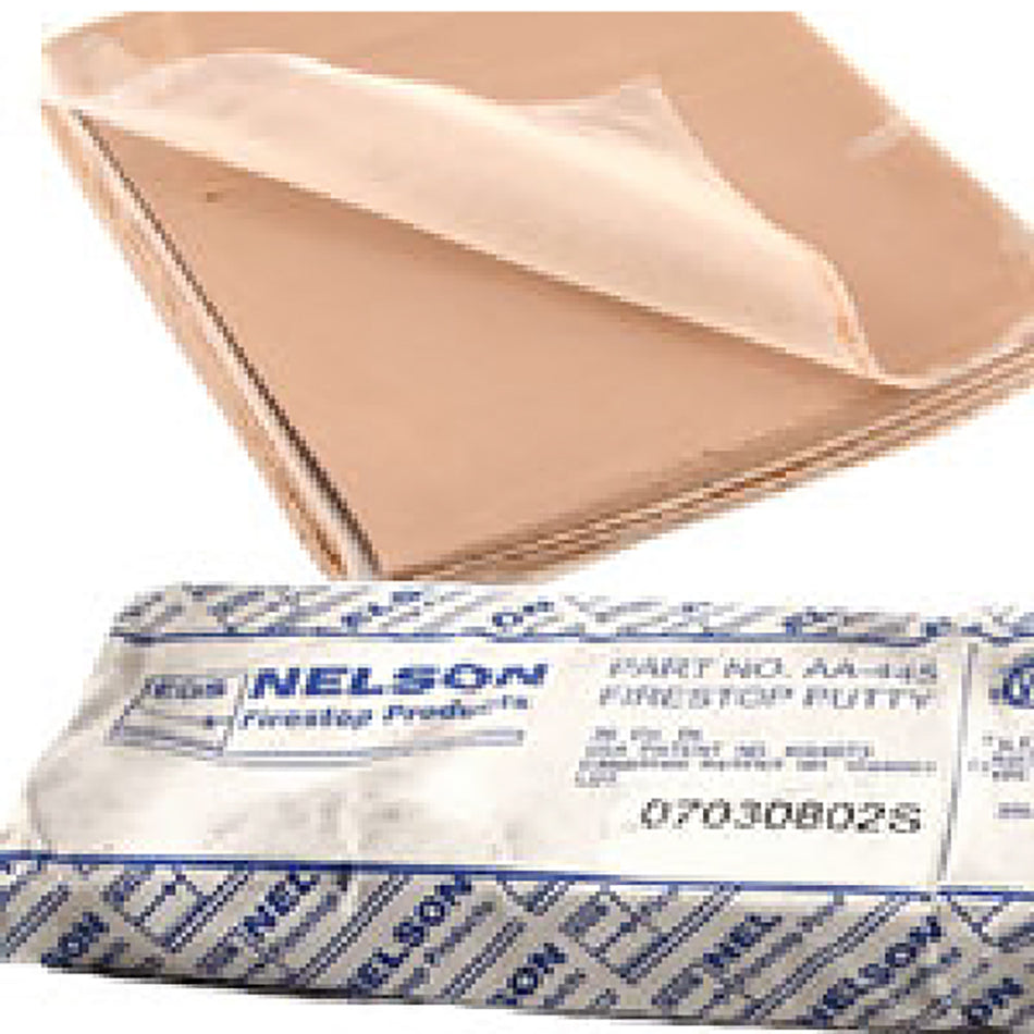 Nelson FSP Moldable Putty Pad (6" x 7" x 1/8") – Firestop Seal