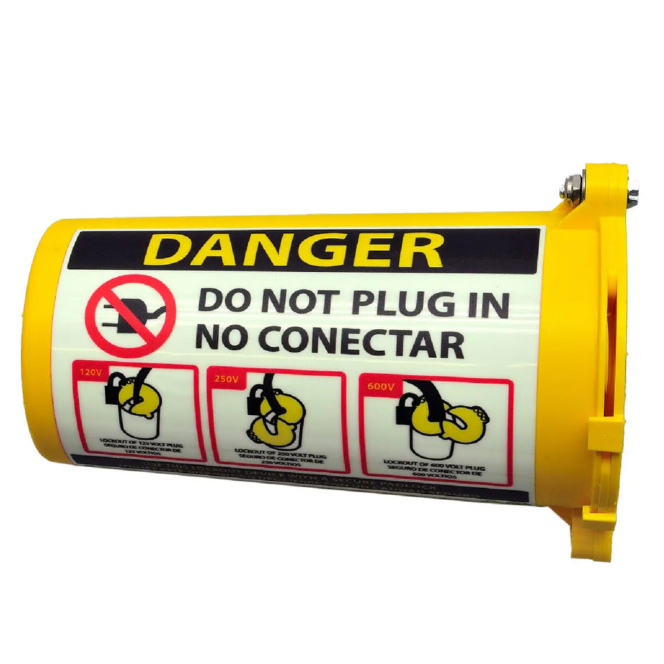 Large Plug Lockout Device – Electrical LOTO Safety Device