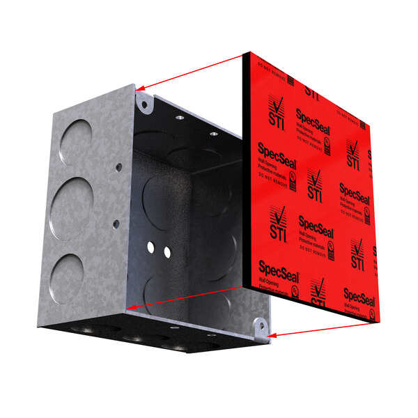 STI EP Power Shield Electrical Box Insert Pad – Fire Supplies